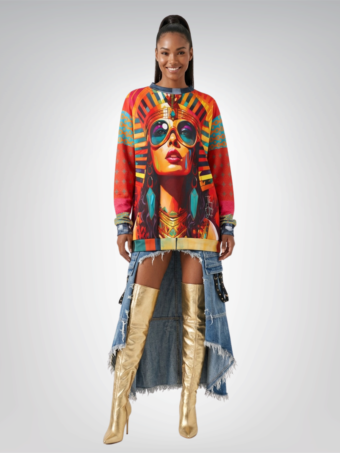 New Age Cleopatra Unisex Sweatshirt (Gold Label)