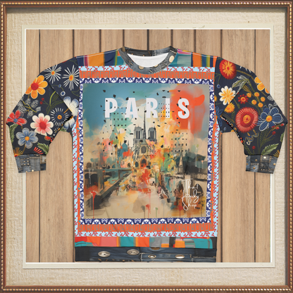 Lost at Notre Dame in Paris Unisex Sweatshirt (Gold Label)