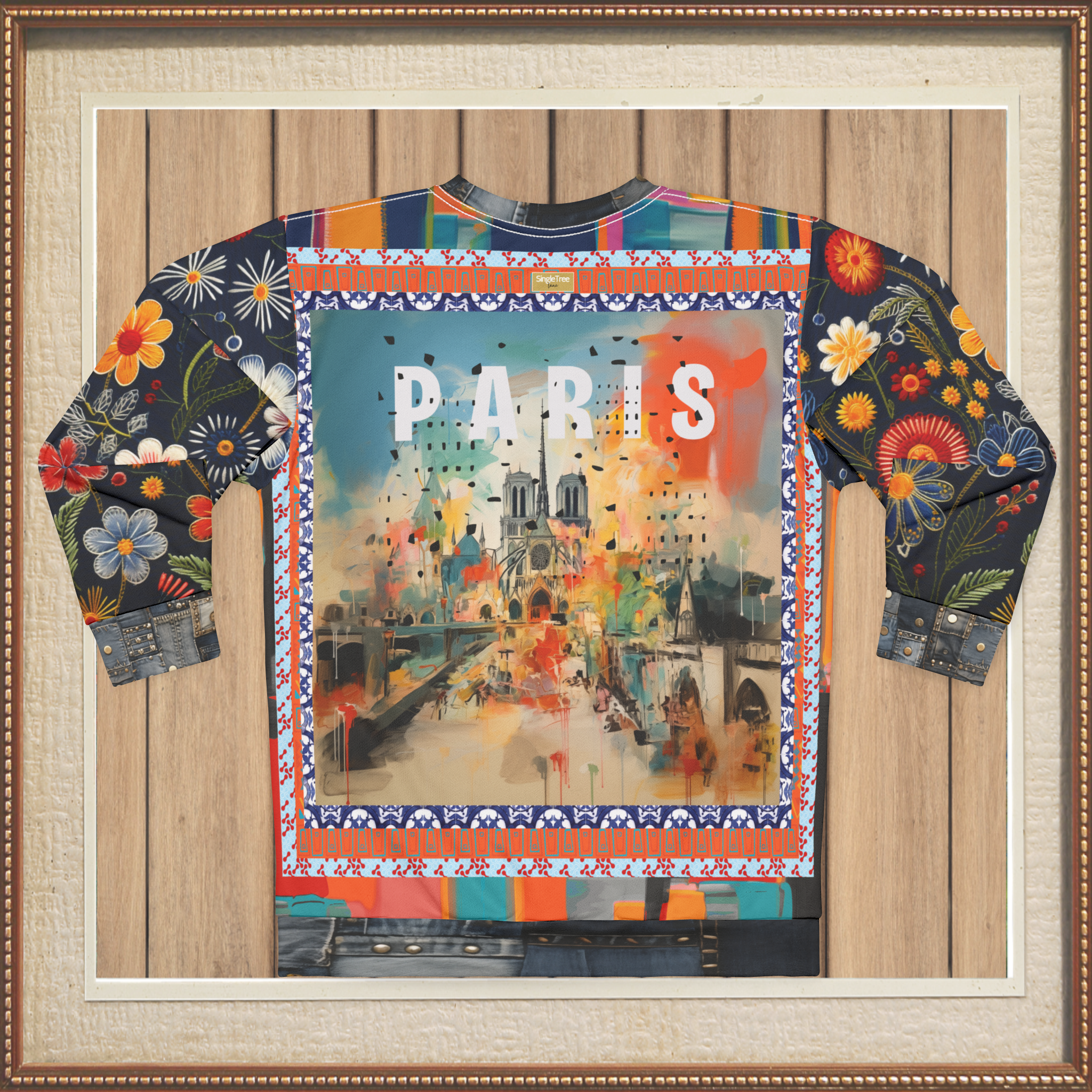 Lost at Notre Dame in Paris Unisex Sweatshirt (Gold Label)