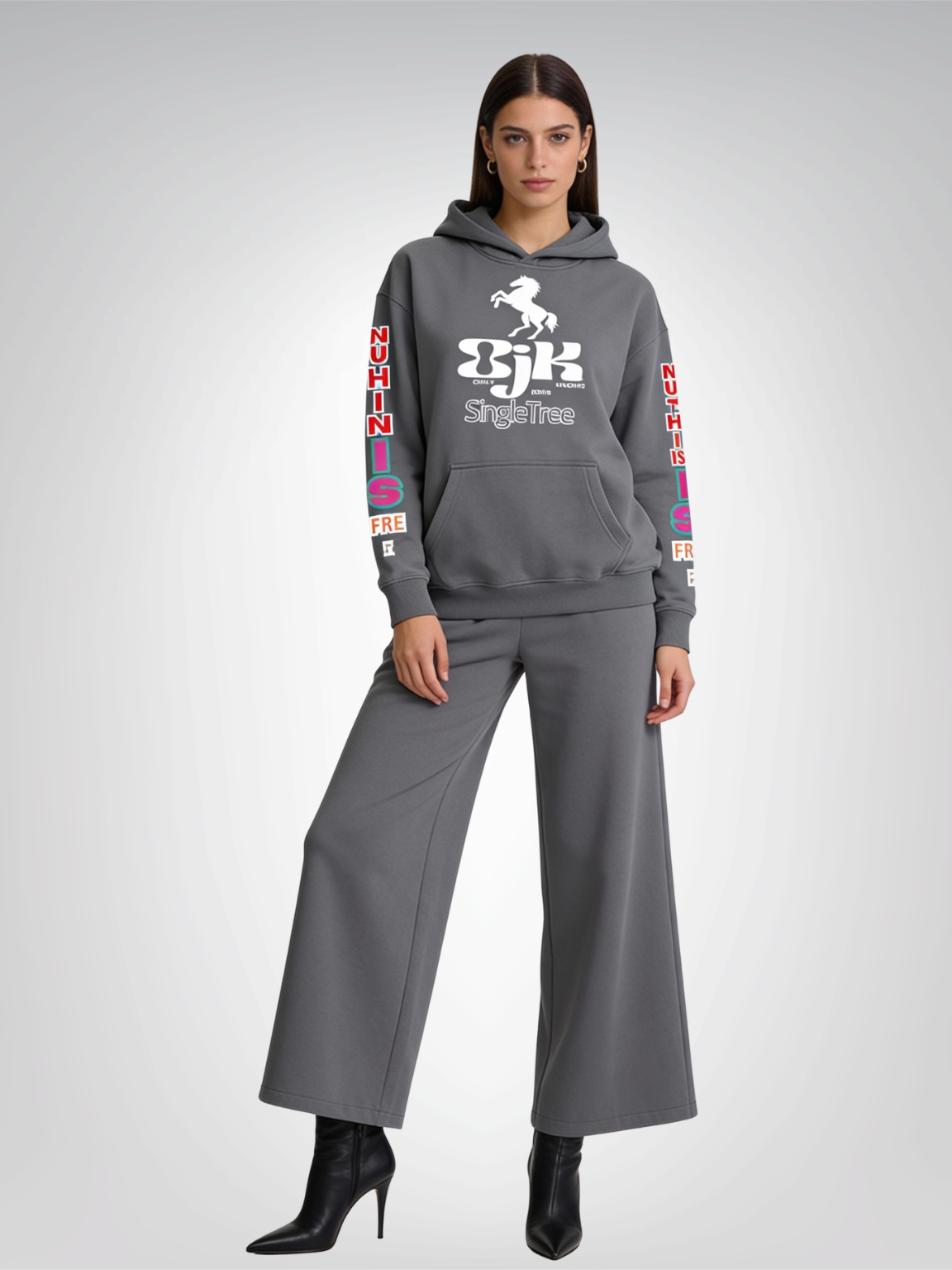 Spoiled &amp;  Entitled™ + STL Oversized Fleeced Hoodie