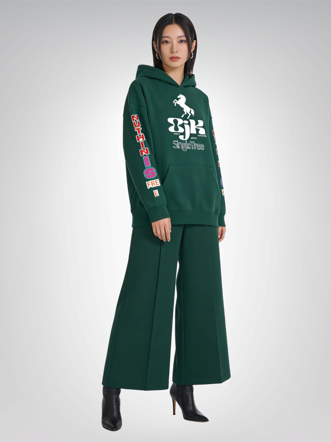 Spoiled &amp;  Entitled™ + STL Oversized Fleeced Hoodie