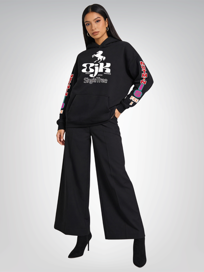Spoiled &amp;  Entitled™ + STL Oversized Fleeced Hoodie
