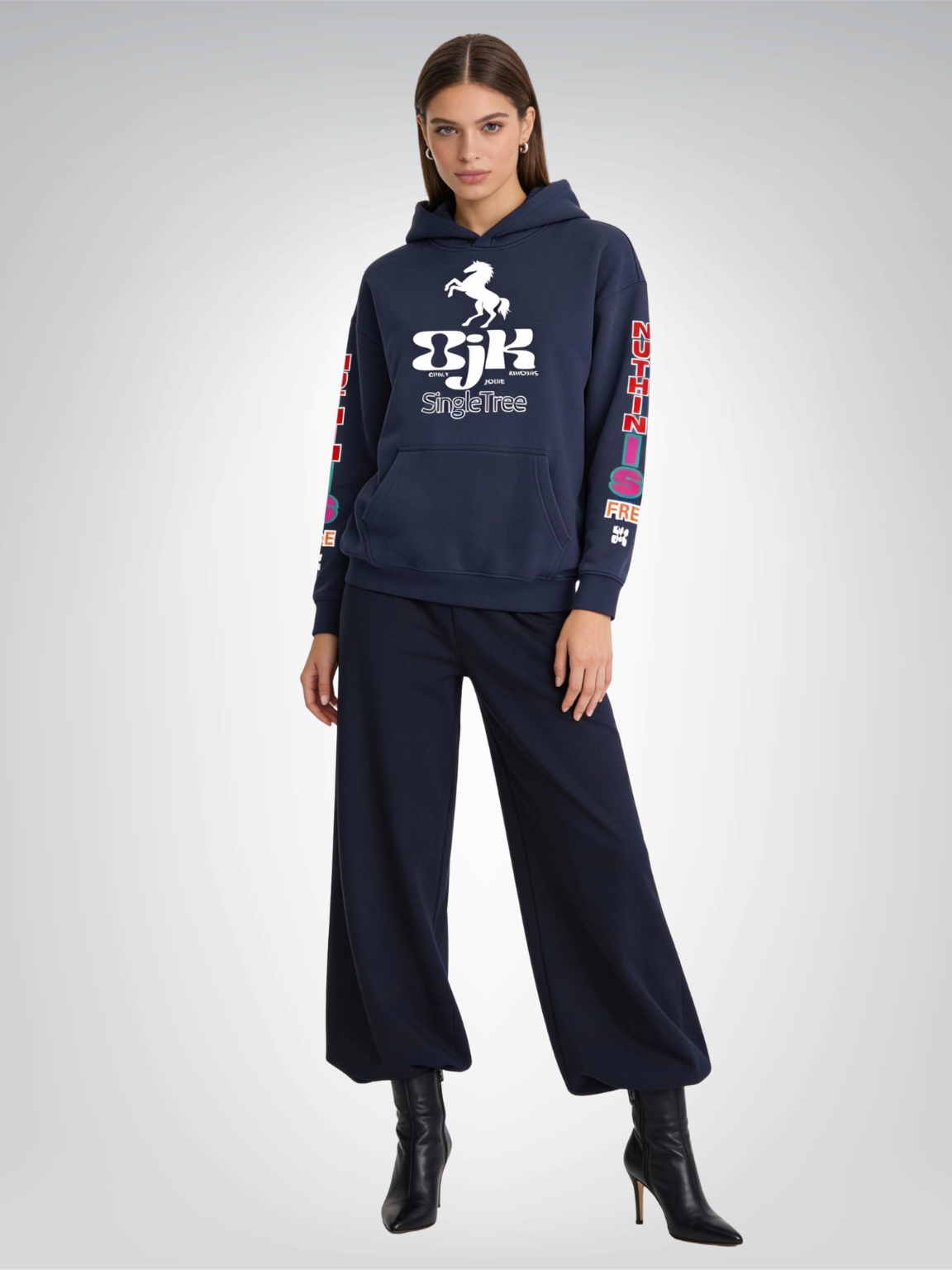 Spoiled &amp;  Entitled™ + STL Oversized Fleeced Hoodie
