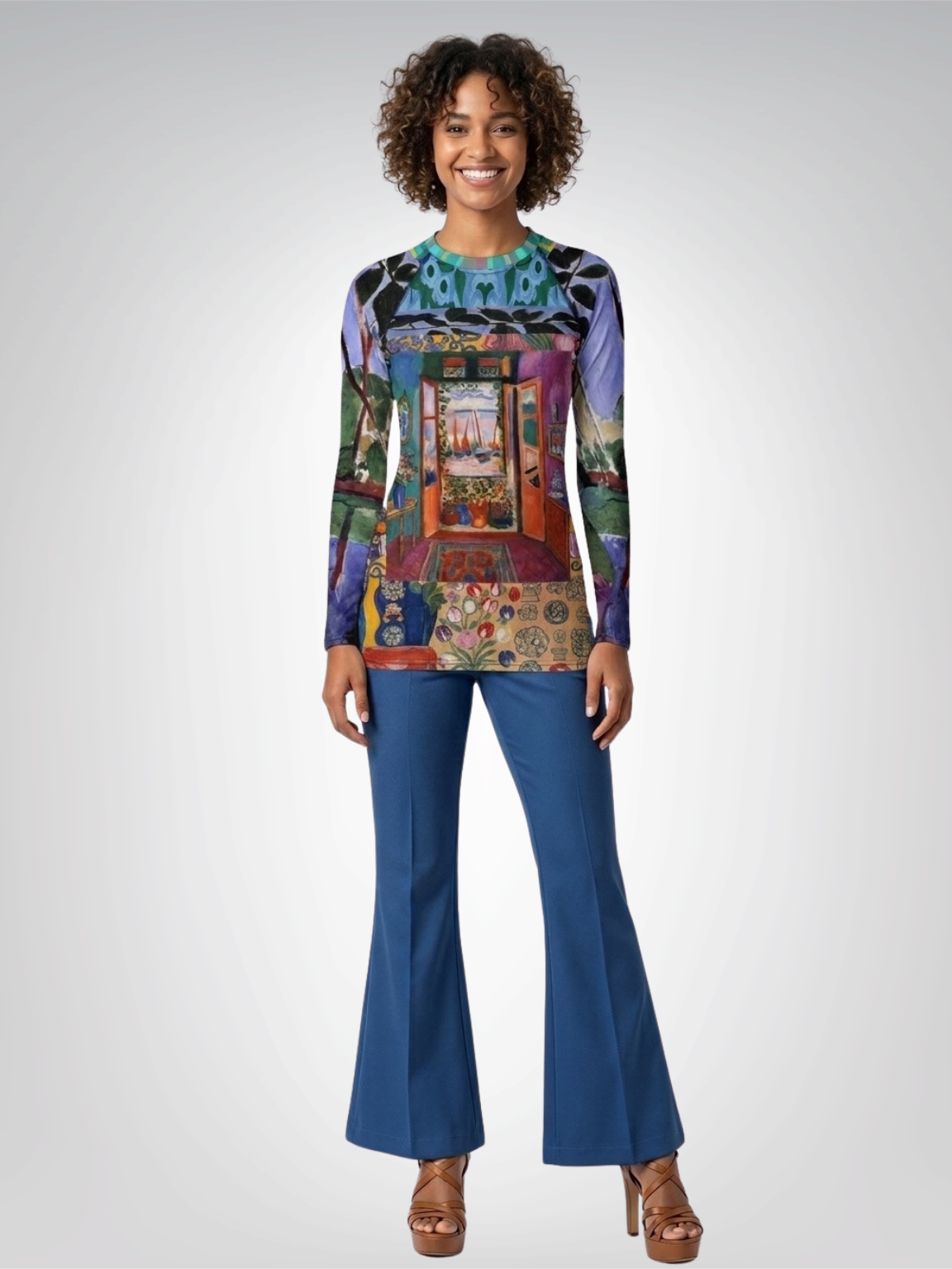 Open Window in Provence Women&