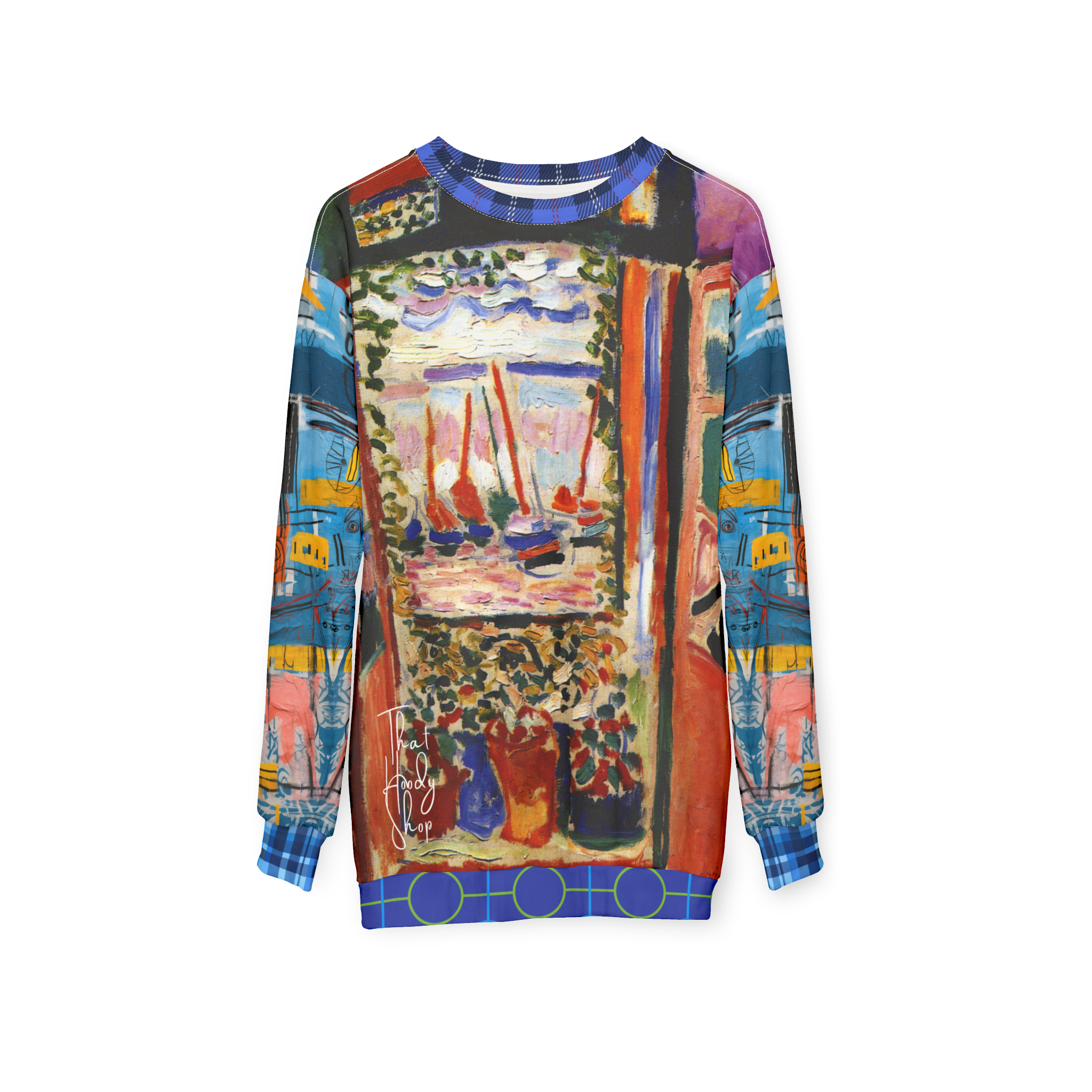 Open Window in Provence Unisex Sweatshirt (Gold Label)