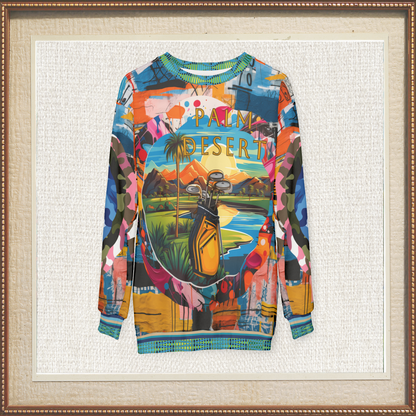Palm Desert Golf Anthony Anderson Graffiti Art Unisex Sweatshirt (Gold Label)