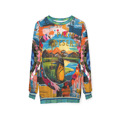 Palm Desert Golf Anthony Anderson Graffiti Art Unisex Sweatshirt (Gold Label)