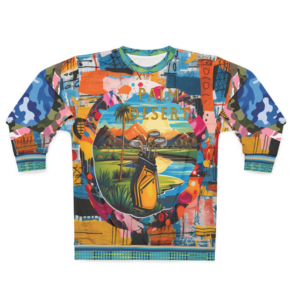 Palm Desert Golf Anthony Anderson Graffiti Art Unisex Sweatshirt (Gold Label)