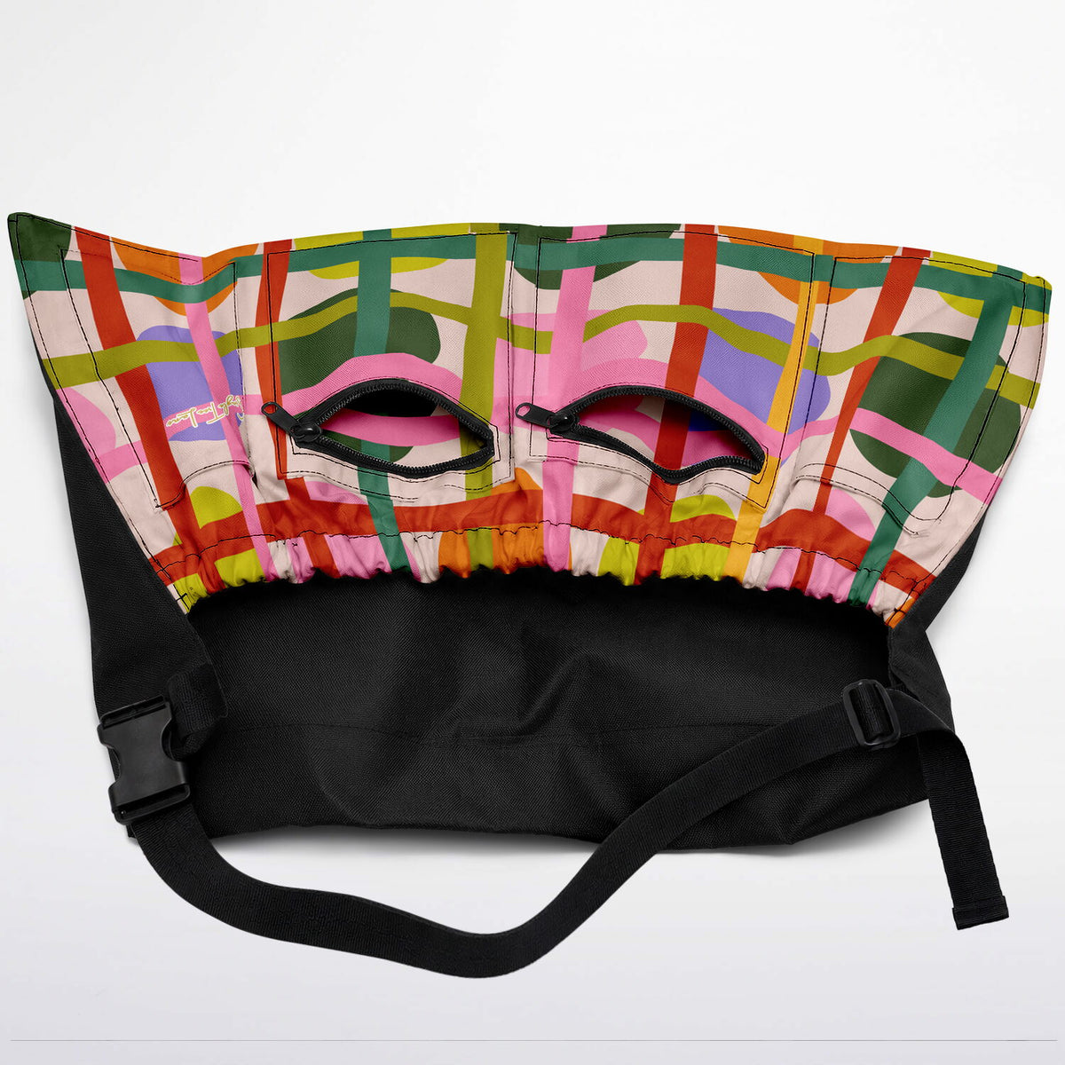 Palm Springs Groovy Gridlock Garden Harvest Bag