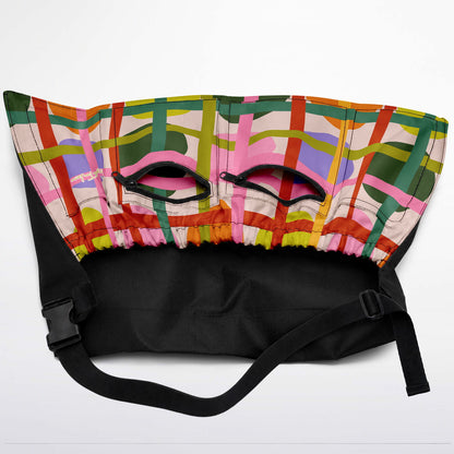 Palm Springs Groovy Gridlock Garden Harvest Bag