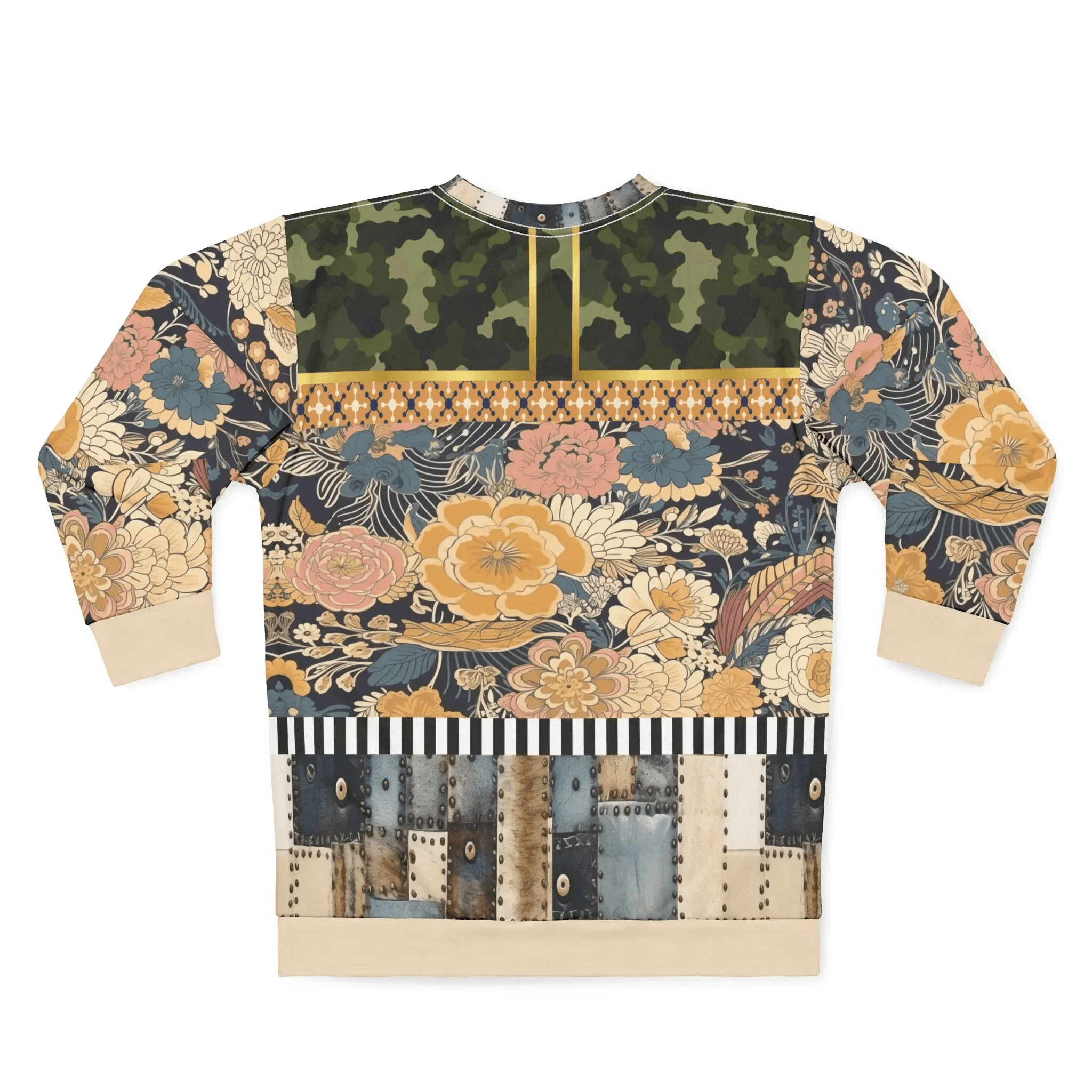 Playing Jax in Marigold Floral Unisex Sweatshirt (Gold Label)