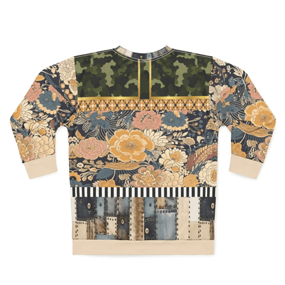 Playing Jax in Marigold Floral Unisex Sweatshirt (Gold Label)