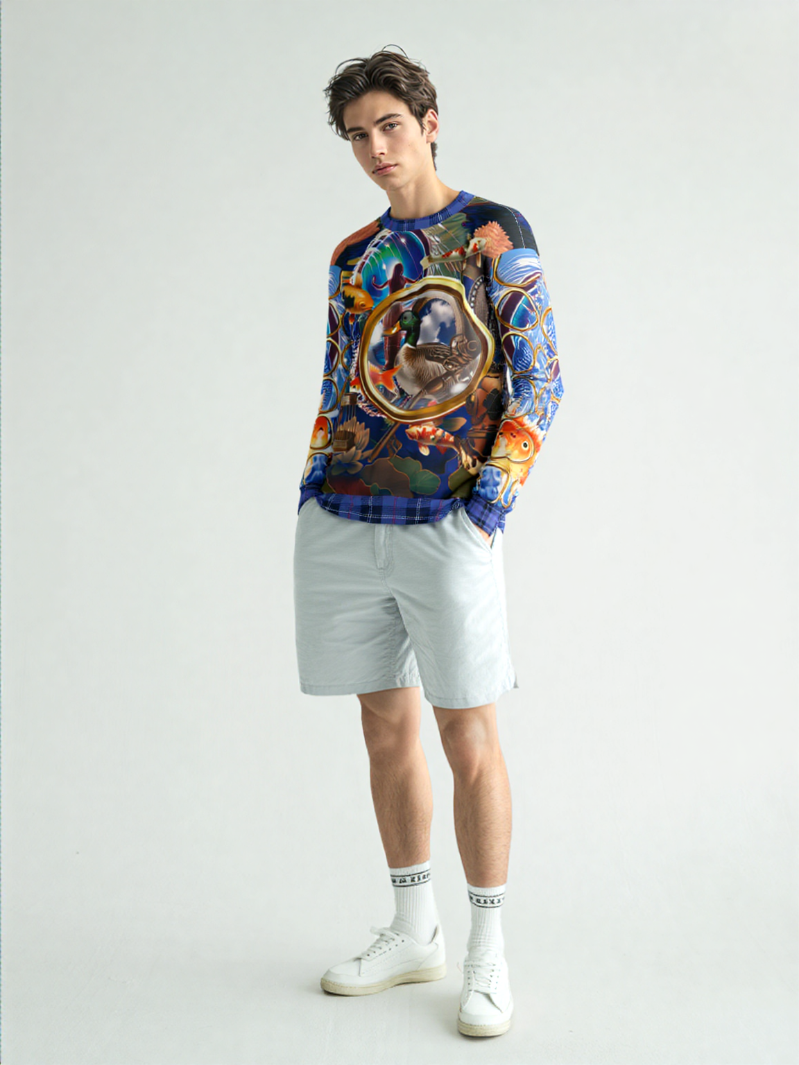 Portal to Other Worlds Art Nouveau Unisex Sweatshirt (Gold Label)