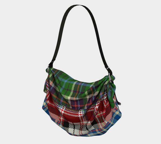 Crazy About Tartan Plaid Hobo Scarf Bag