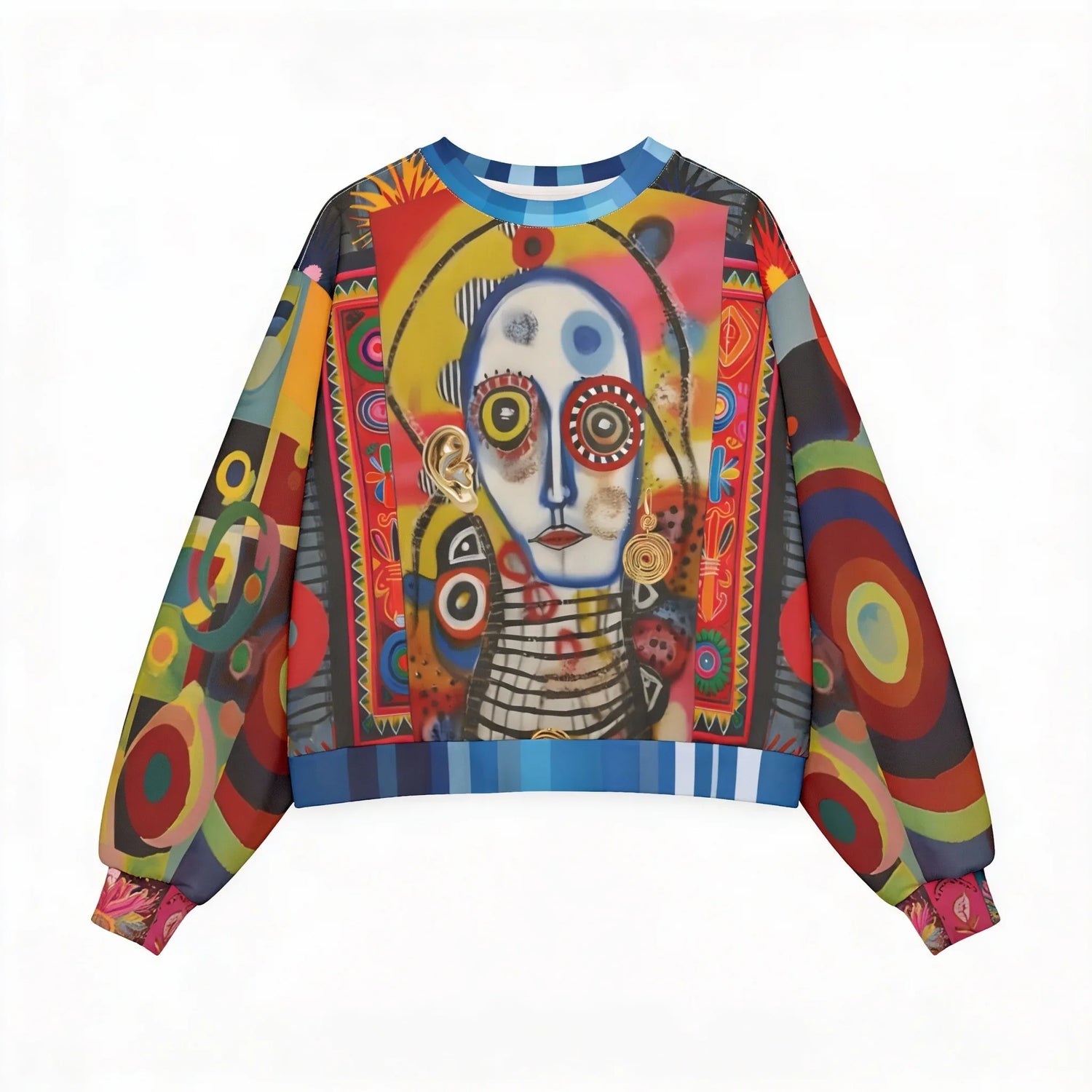 The Projection of Mary Magdalene Cropped Sweatshirt (Gold Label)