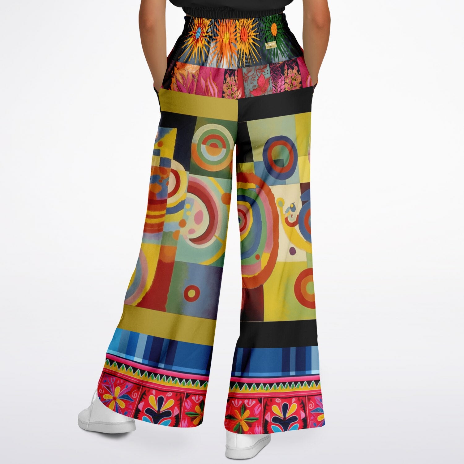 The Projection of Mary Magdalene Eco-Poly Wide Leg Pants