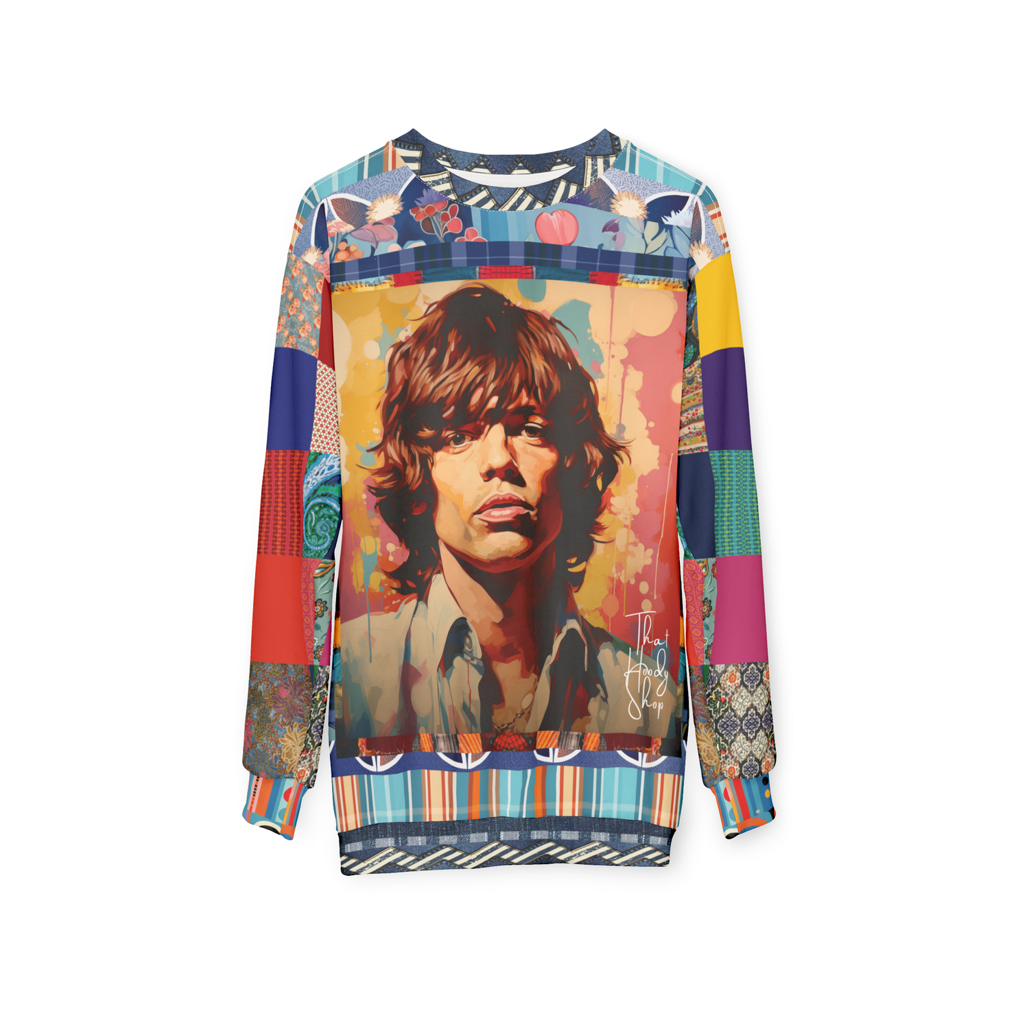 Pucker Up For Me Pop Art Unisex Sweatshirt (Gold Label)