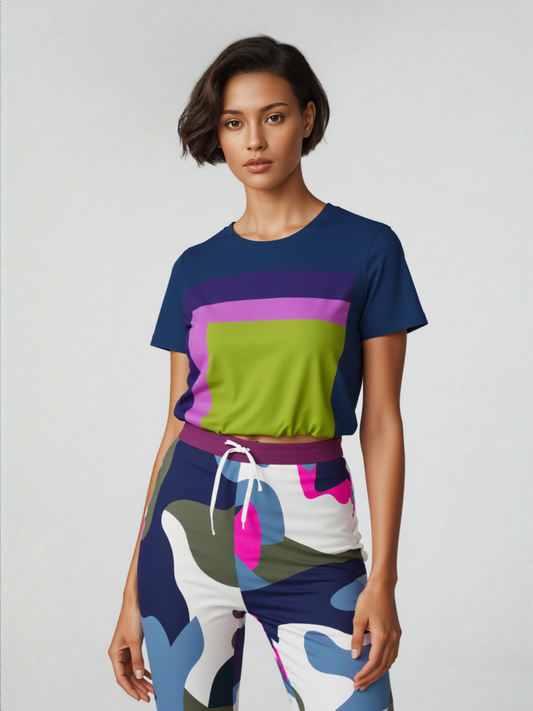 Mountain Blue Ice Eco-Poly Camo Unisex Joggers