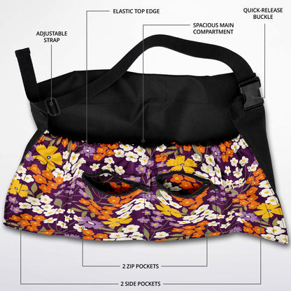 Purple Haze Petal Delight Garden Harvest Bag