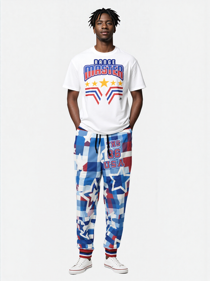 Independence Day Starstruck 86 USA Eco-Poly Unisex Joggers