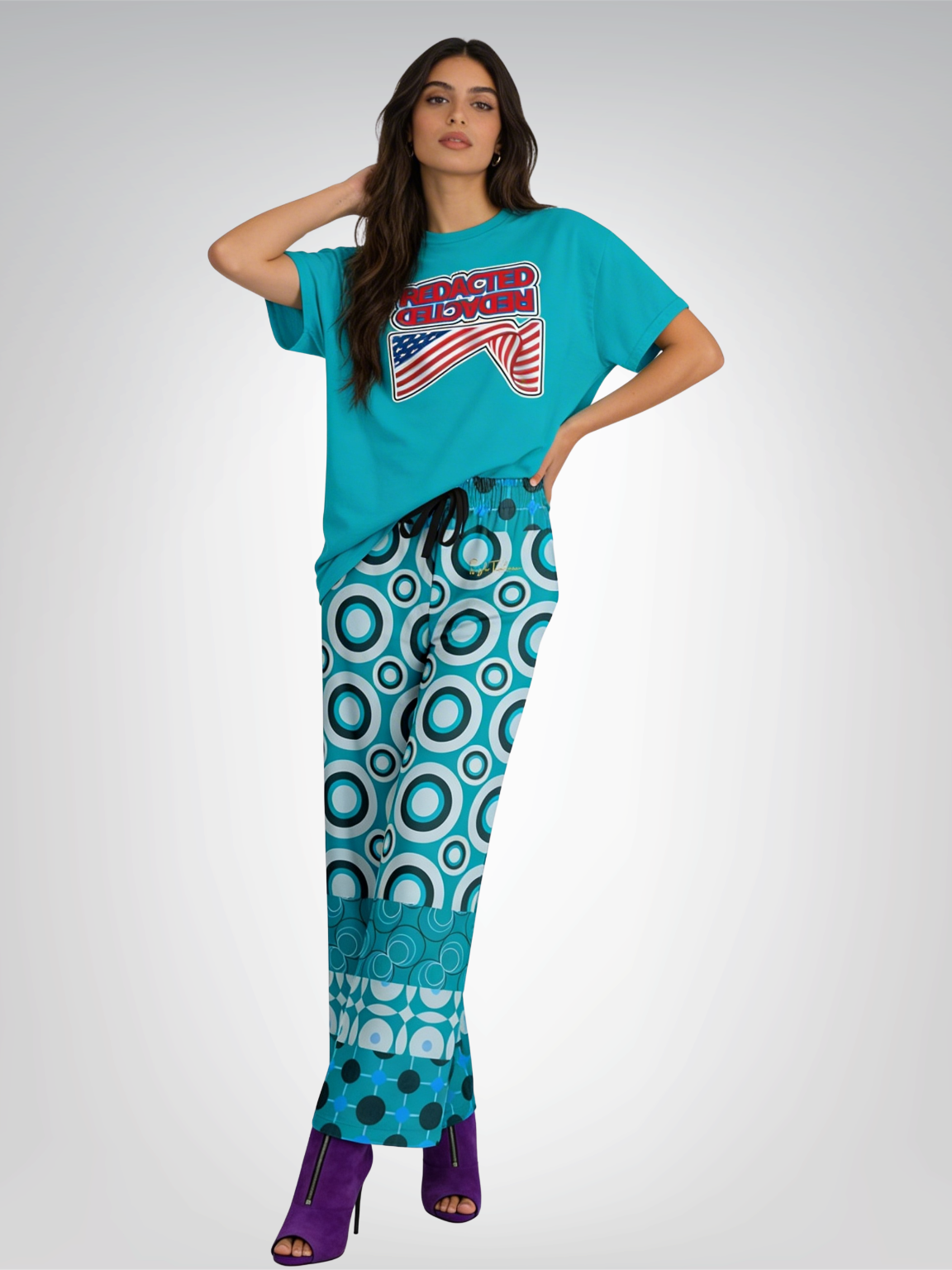 REDACTED - Double Speak Heavyweight Unisex Tee