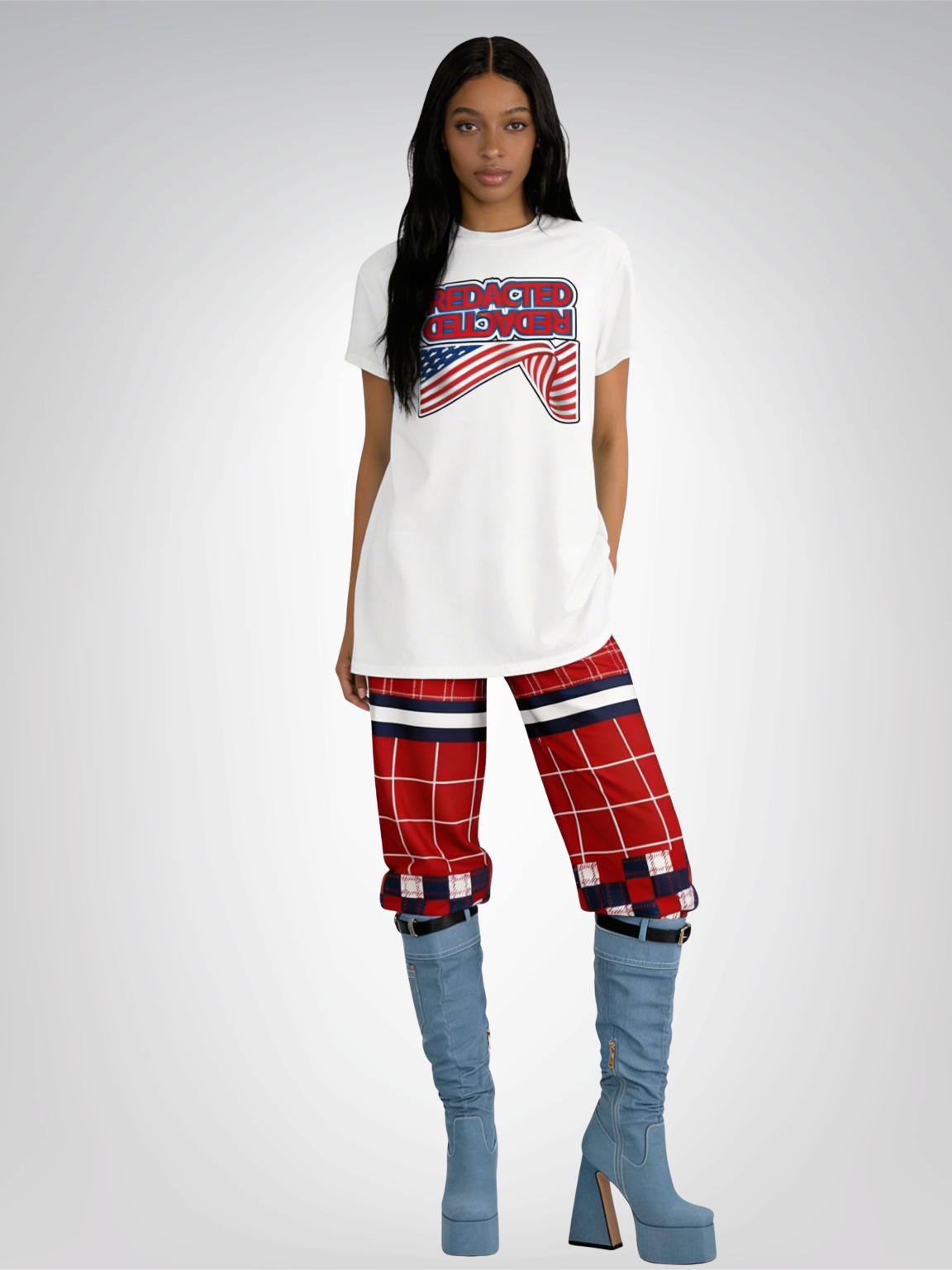 REDACTED - Double Speak Heavyweight Unisex Tee