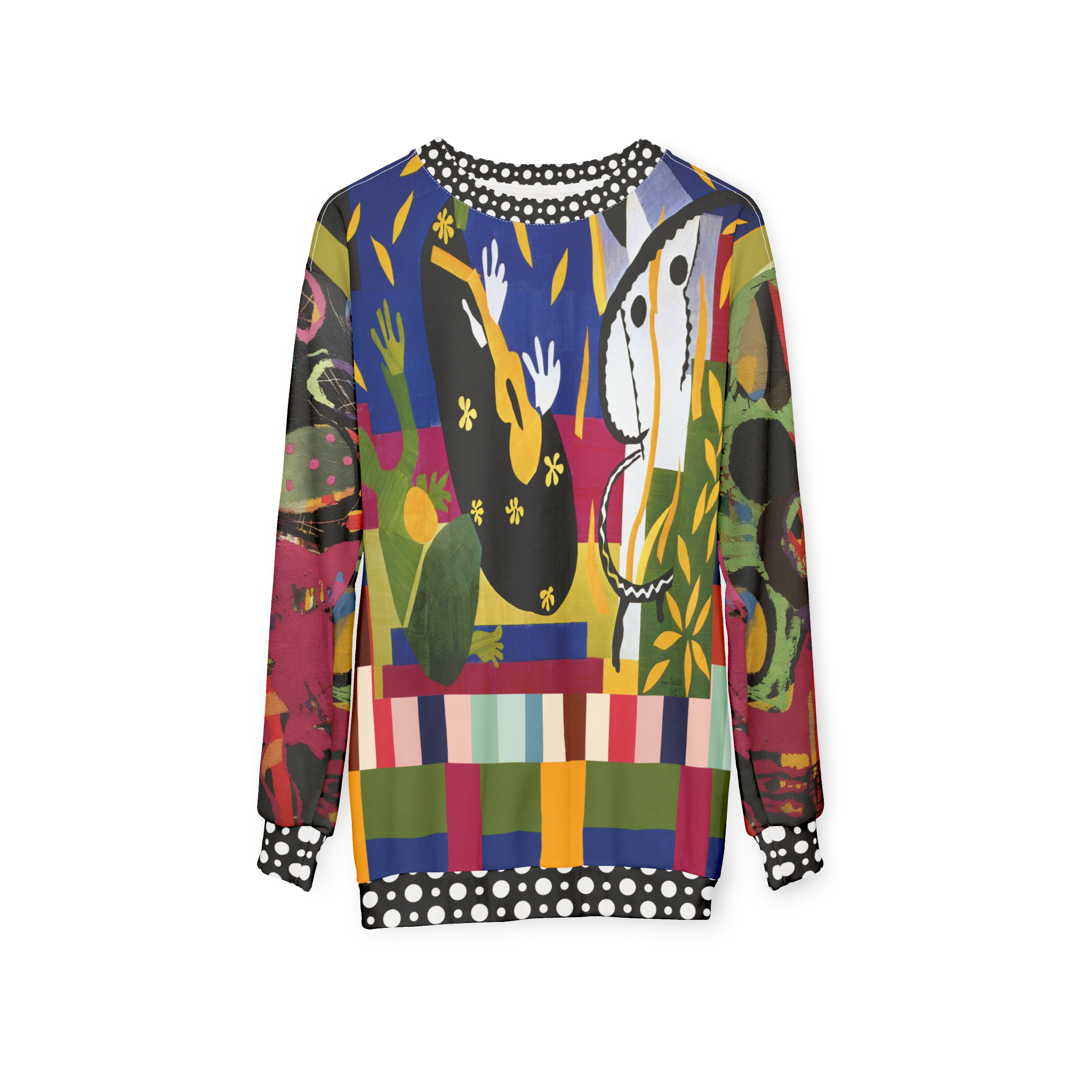 Reminiscent of a Life Colorblock Unisex Sweatshirt (Gold Label)