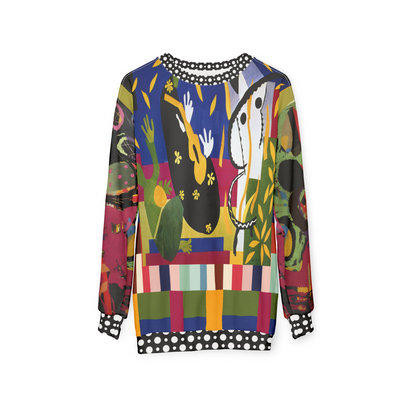 Reminiscent of a Life Colorblock Unisex Sweatshirt (Gold Label)