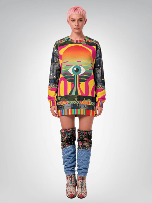 If You Knew What I Could See You'd RUN Unisex Sweatshirt (Gold Label)