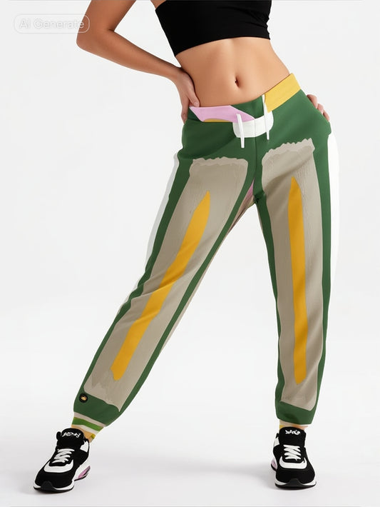 Rectangle All Over Me Eco-Poly Unisex Joggers