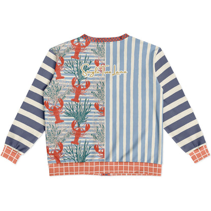 Rock Lobster Harbor Stripe Heavyweight Unisex Cardigan