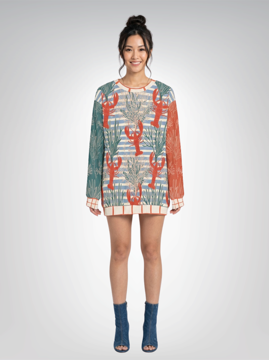 Rock Lobster Undersea Garden Unisex Sweatshirt (Gold Label)