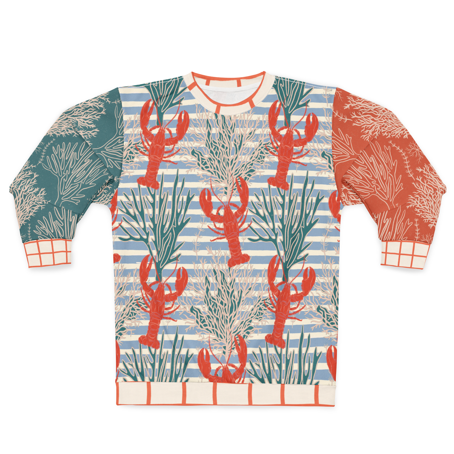 Rock Lobster Undersea Garden Unisex Sweatshirt (Gold Label)