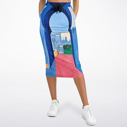 Rock the Kasbah Eco-Poly Long Pocket Skirt - Matisse