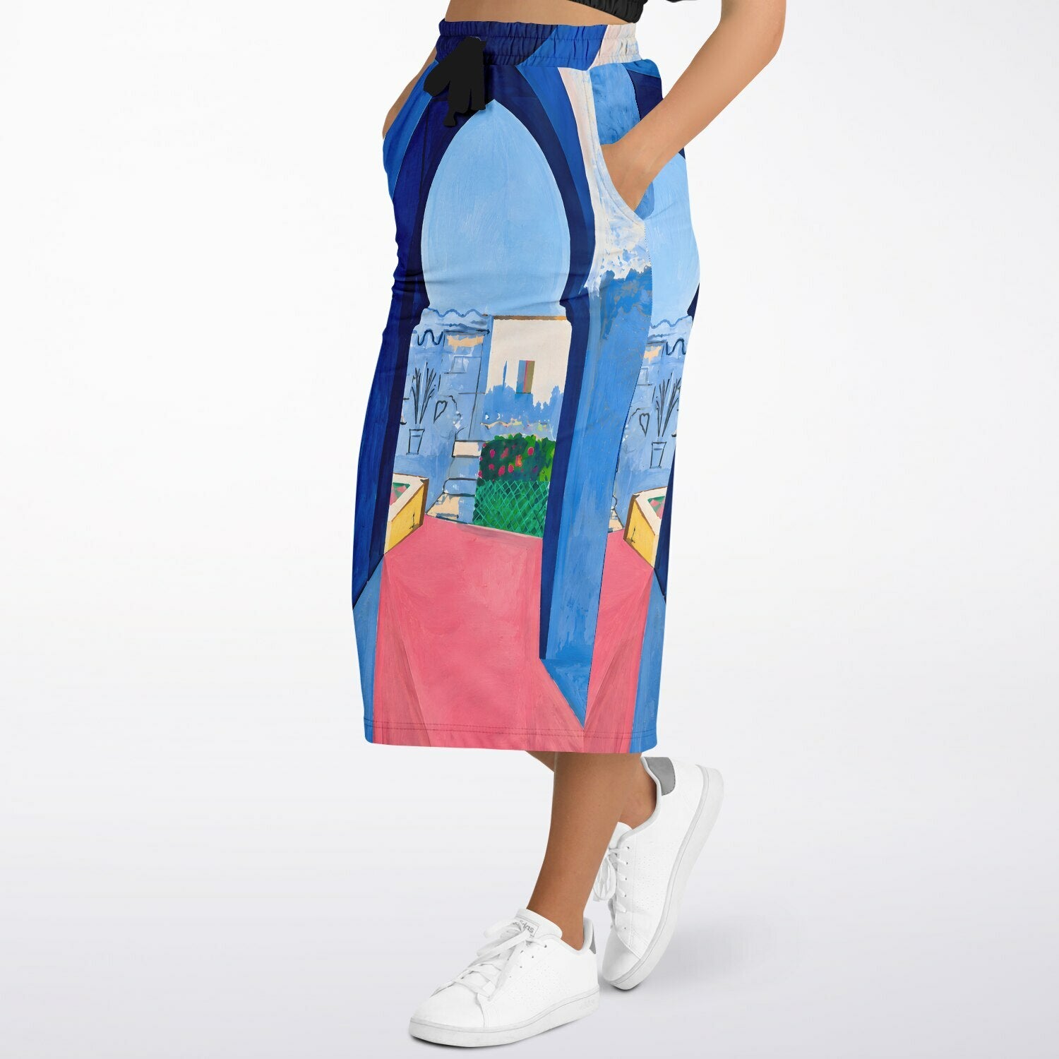 Rock the Kasbah Eco-Poly Long Pocket Skirt - Matisse