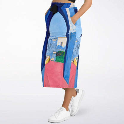 Rock the Kasbah Eco-Poly Long Pocket Skirt - Matisse
