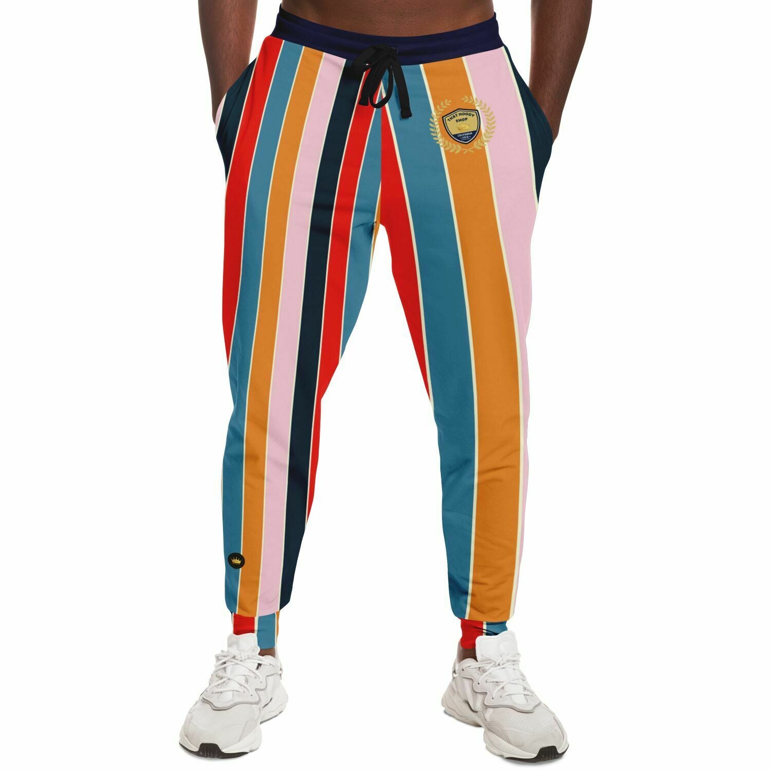 Ruby Morrison Rugby Stripe Eco-Poly Unisex Joggers