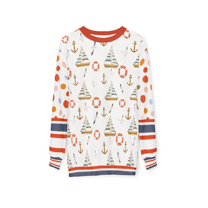Sail Away Harbor Dots Unisex Sweatshirt (Gold Label)