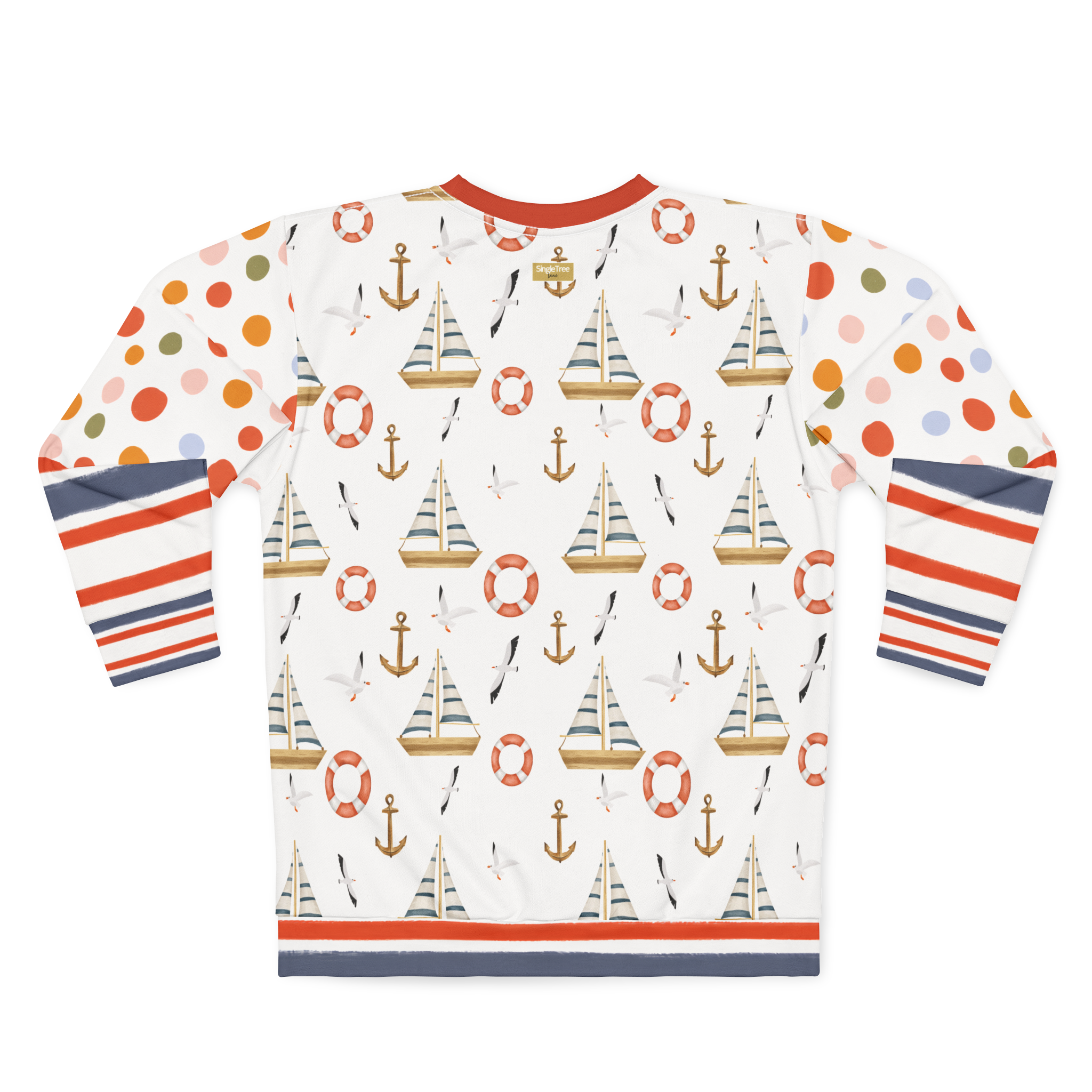 Sail Away Harbor Dots Unisex Sweatshirt (Gold Label)