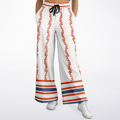 Sail Away Laurel Stripe Eco-Poly Wide Leg Pants