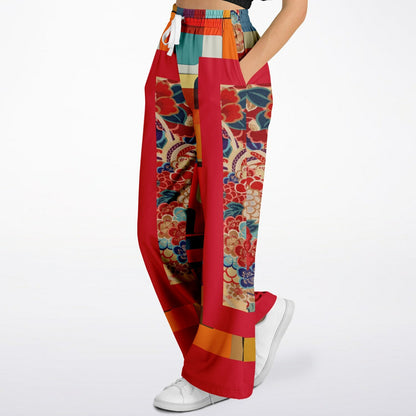 Madame Pirate of the Seven Seas Eco-Poly Wide Leg Pants