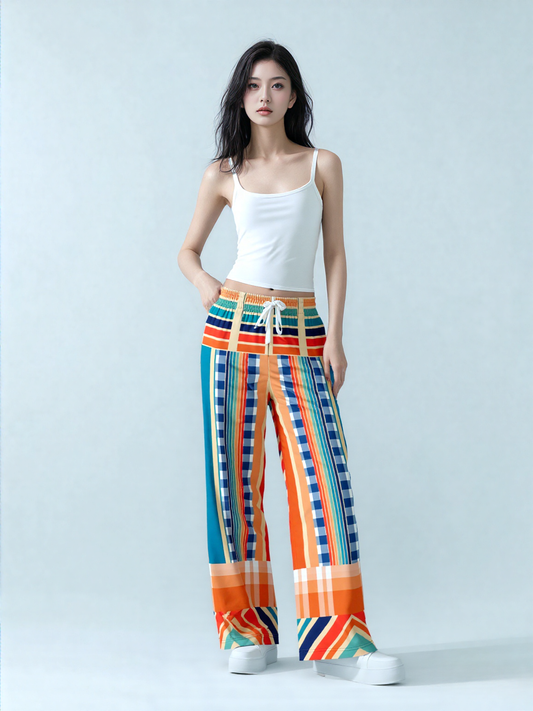 Salsa Time Picnic Eco-Poly Wide Leg Pants