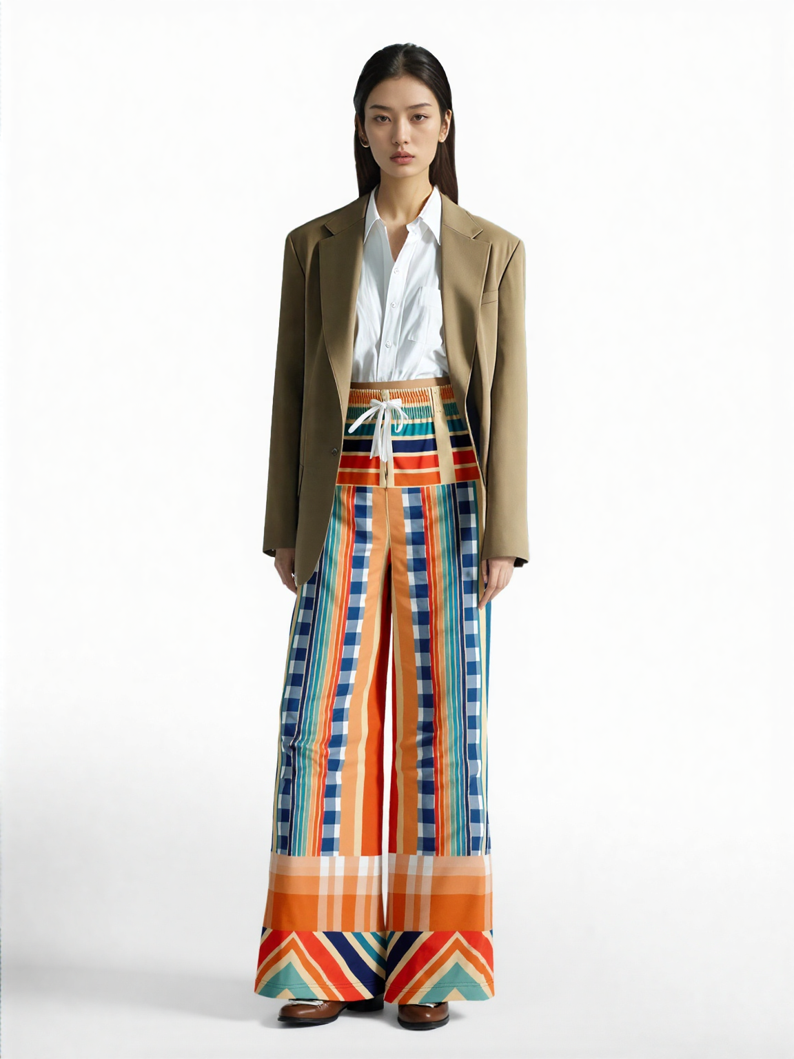 Salsa Time Picnic Eco-Poly Wide Leg Pants