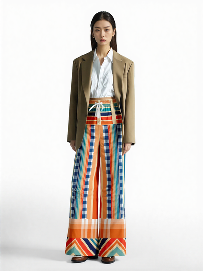 Salsa Time Picnic Eco-Poly Wide Leg Pants