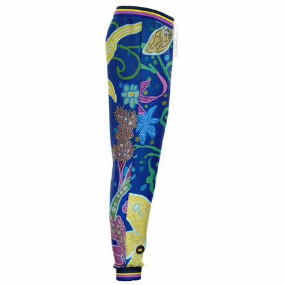Sassafras Floral Eco-Poly Unisex Joggers