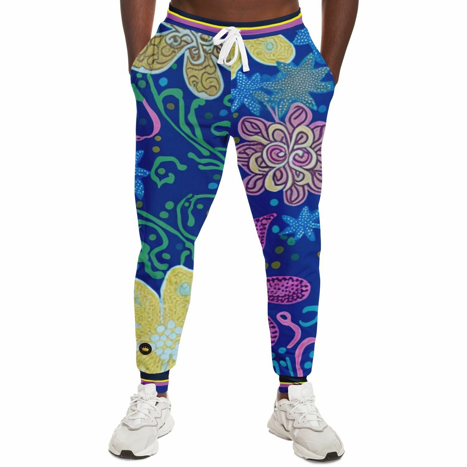 Sassafras Floral Eco-Poly Unisex Joggers
