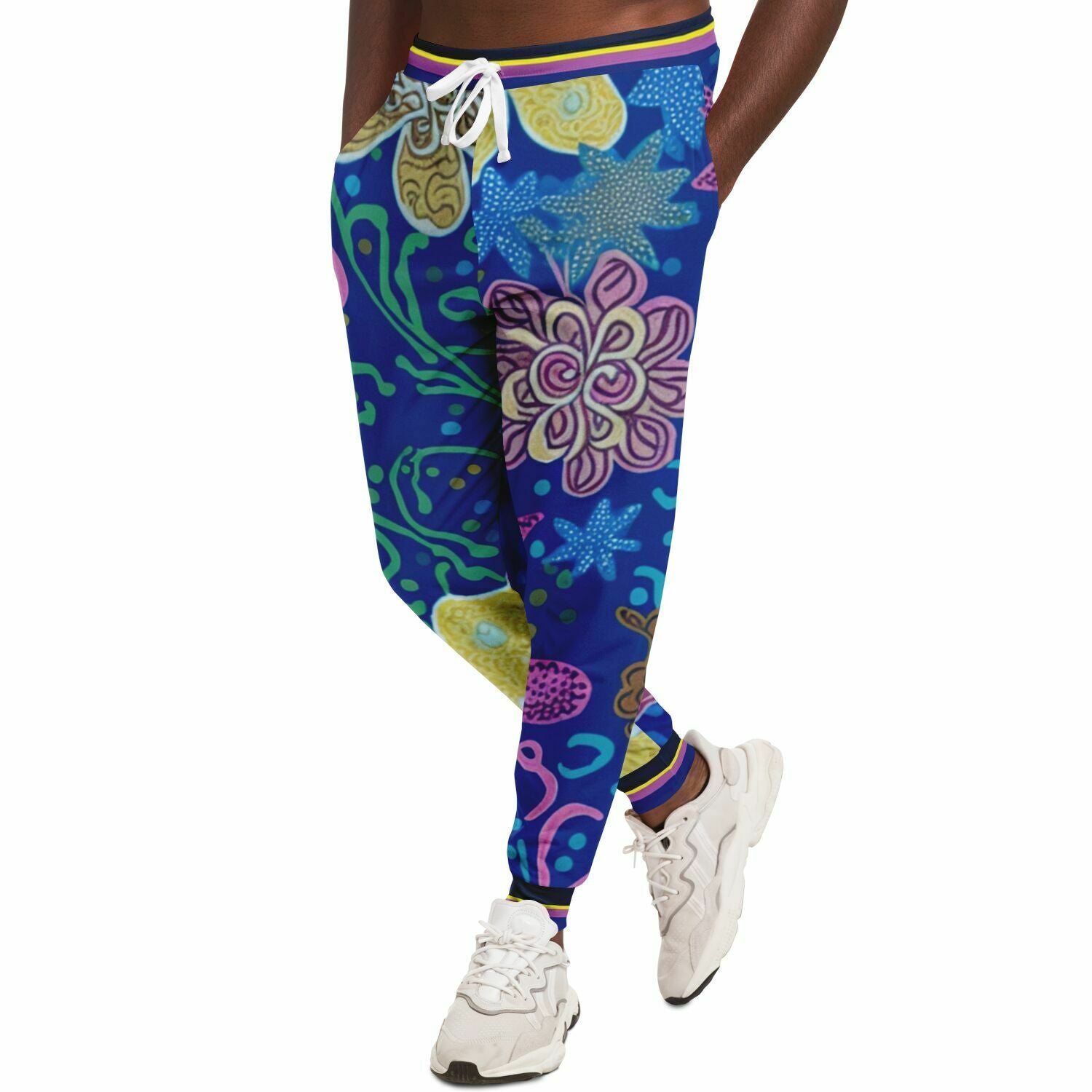 Sassafras Floral Eco-Poly Unisex Joggers