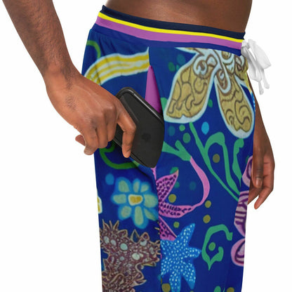 Sassafras Floral Eco-Poly Unisex Joggers