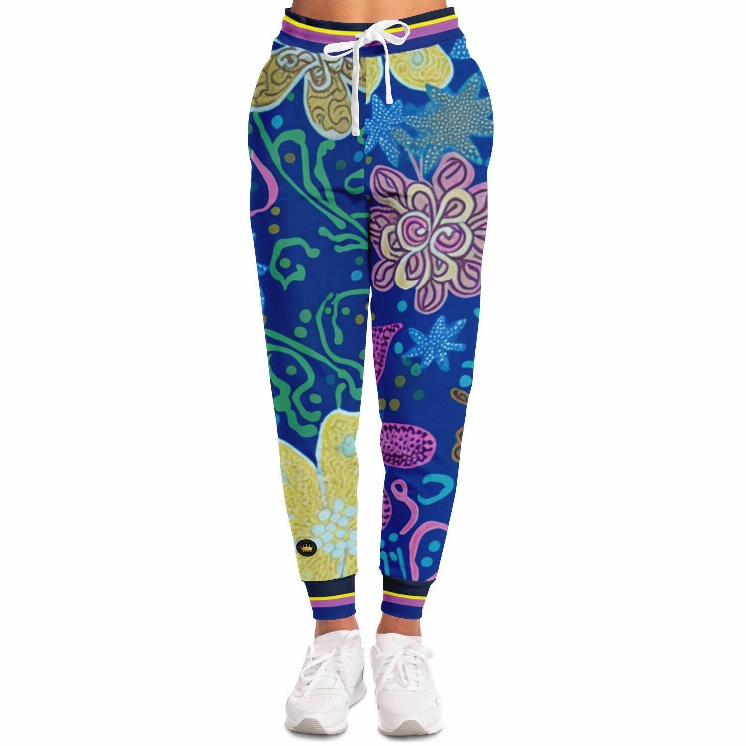 Sassafras Floral Eco-Poly Unisex Joggers
