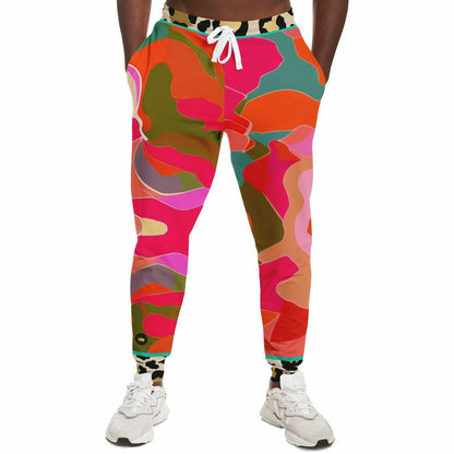 Scottsdale Orange Camo Eco-Poly Unisex Joggers